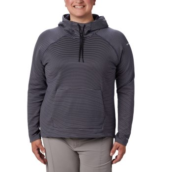 Columbia Hoodie Dames, Bryce Canyon Plus Size Donkerblauw Strepen, 40YUQTBHR